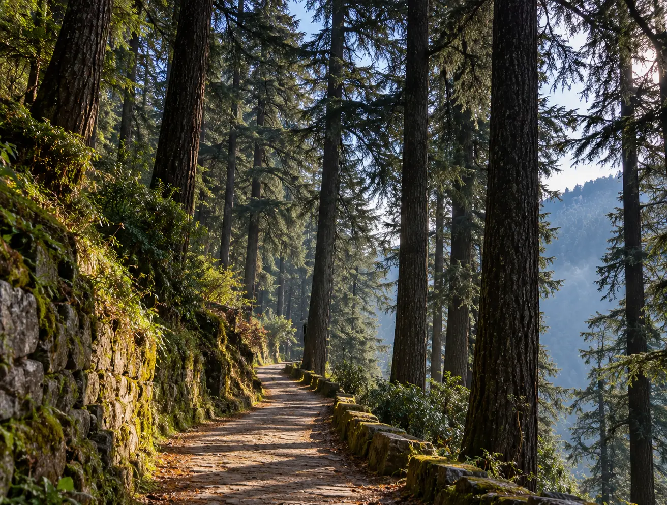 Retreat setting in Almora, photograph 5