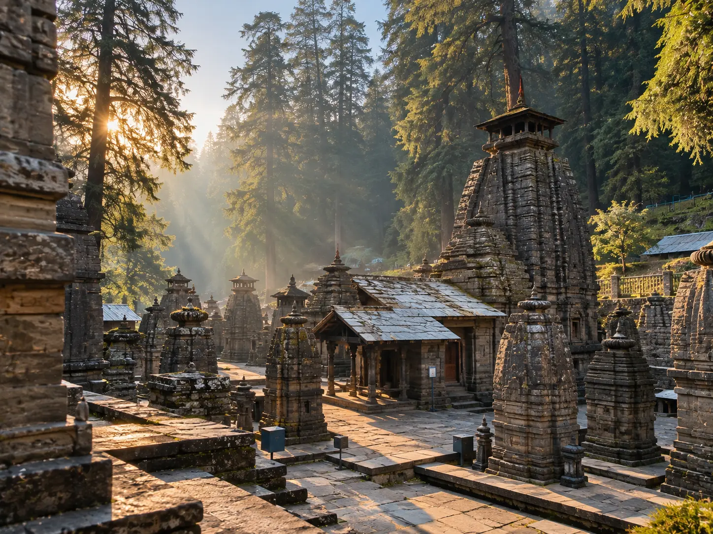 Retreat setting in Almora, photograph 6