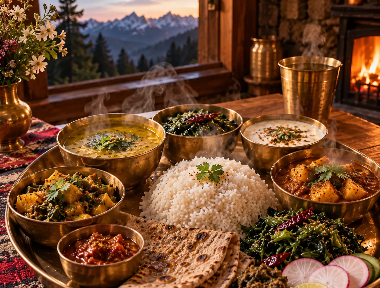 Retreat setting in Almora, photograph 8